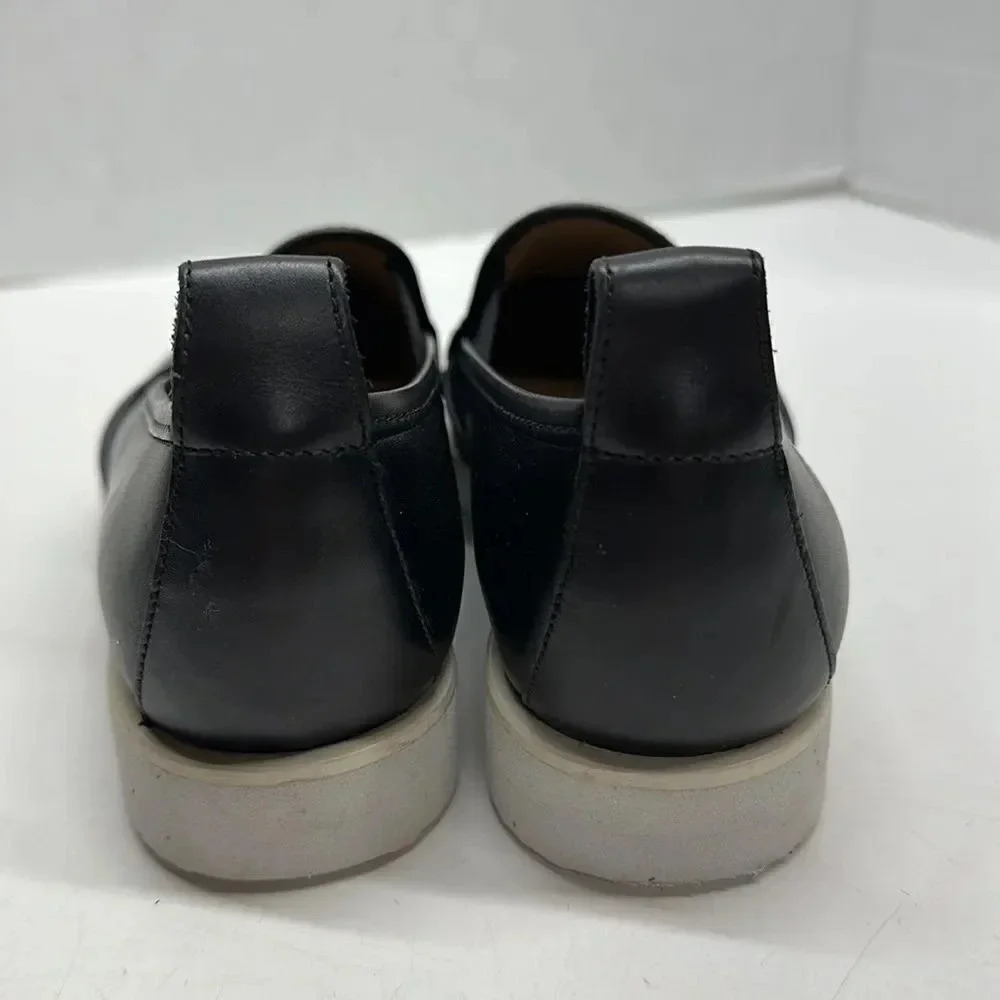 Black Slip-On Women's Shoes - Picture 4 of 12